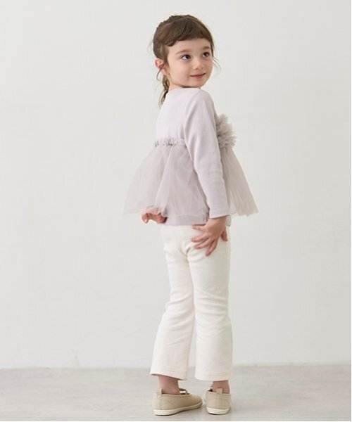 petit main（プティマイン）の「キラキラモチーフシューズ（スリッポン・キッズ・アイボリー/ピンク/ネイビー・18cm/17cm/16cm/14cm/15cm/19cm）」の5枚目の写真