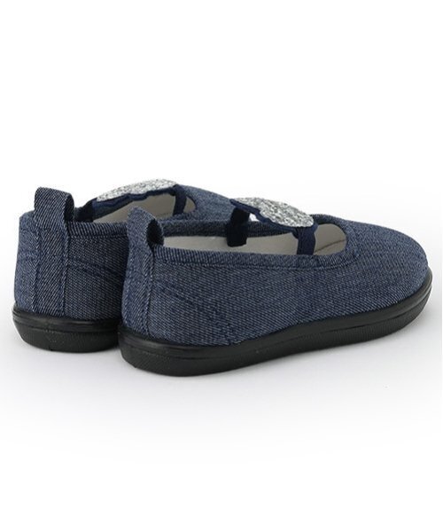 petit main（プティマイン）の「キラキラモチーフシューズ（スリッポン・キッズ・アイボリー/ピンク/ネイビー・18cm/17cm/16cm/14cm/15cm/19cm）」の7枚目の写真