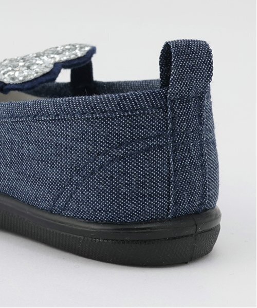 petit main（プティマイン）の「キラキラモチーフシューズ（スリッポン・キッズ・アイボリー/ピンク/ネイビー・18cm/17cm/16cm/14cm/15cm/19cm）」の11枚目の写真