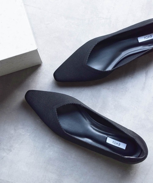 専用！EVOL Vカットストレッチパンプス 専用！EVOL Vカットストレッチ