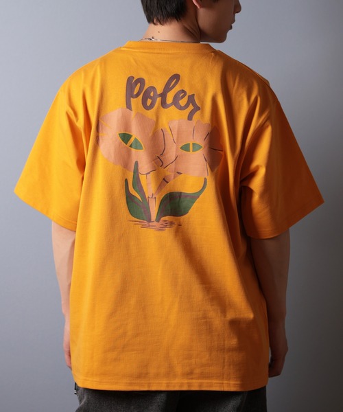 POLeR(ポーラー)の「【ムラサキスポーツ限定】POLER/ポーラー 半袖Tシャツ ビッグシルエット 吸湿速乾 259MCV0016(Tシャツ/カットソー・メンズ・イエロー/ホワイト/ブラック・M/L/XL)」の3枚目の写真