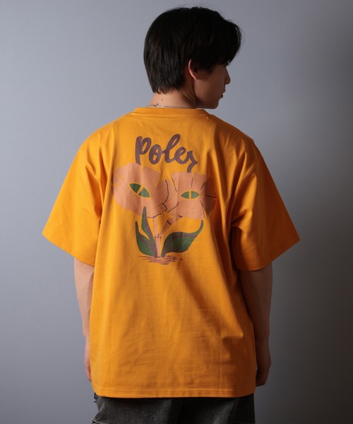 POLeR(ポーラー)の「【ムラサキスポーツ限定】POLER/ポーラー 半袖Tシャツ ビッグシルエット 吸湿速乾 259MCV0016(Tシャツ/カットソー・メンズ・イエロー/ホワイト/ブラック・M/L/XL)」の15枚目の写真