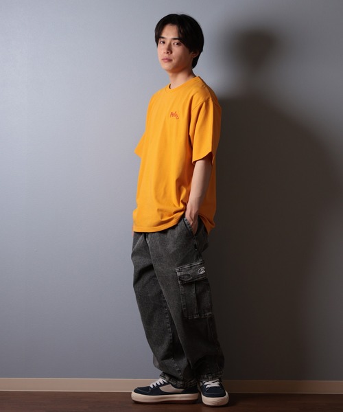 POLeR(ポーラー)の「【ムラサキスポーツ限定】POLER/ポーラー 半袖Tシャツ ビッグシルエット 吸湿速乾 259MCV0016(Tシャツ/カットソー・メンズ・イエロー/ホワイト/ブラック・M/L/XL)」の17枚目の写真