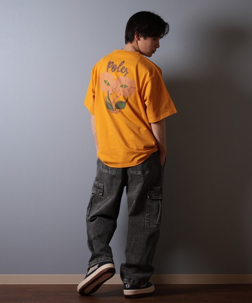 POLeR(ポーラー)の「【ムラサキスポーツ限定】POLER/ポーラー 半袖Tシャツ ビッグシルエット 吸湿速乾 259MCV0016(Tシャツ/カットソー・メンズ・イエロー/ホワイト/ブラック・M/L/XL)」の18枚目の写真