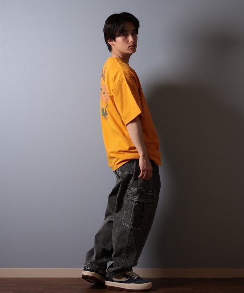 POLeR(ポーラー)の「【ムラサキスポーツ限定】POLER/ポーラー 半袖Tシャツ ビッグシルエット 吸湿速乾 259MCV0016(Tシャツ/カットソー・メンズ・イエロー/ホワイト/ブラック・M/L/XL)」の19枚目の写真