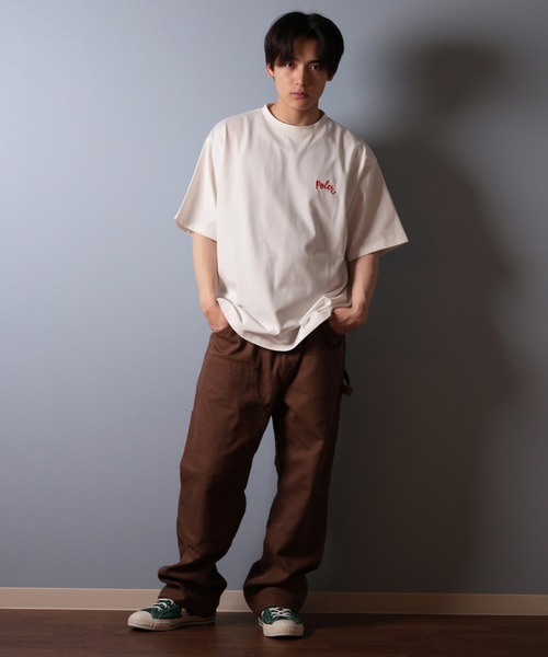 POLeR(ポーラー)の「【ムラサキスポーツ限定】POLER/ポーラー 半袖Tシャツ ビッグシルエット 吸湿速乾 259MCV0016(Tシャツ/カットソー・メンズ・イエロー/ホワイト/ブラック・M/L/XL)」の6枚目の写真