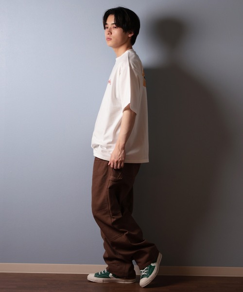 POLeR(ポーラー)の「【ムラサキスポーツ限定】POLER/ポーラー 半袖Tシャツ ビッグシルエット 吸湿速乾 259MCV0016(Tシャツ/カットソー・メンズ・イエロー/ホワイト/ブラック・M/L/XL)」の7枚目の写真