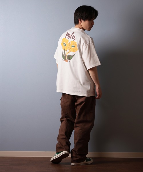 POLeR(ポーラー)の「【ムラサキスポーツ限定】POLER/ポーラー 半袖Tシャツ ビッグシルエット 吸湿速乾 259MCV0016(Tシャツ/カットソー・メンズ・イエロー/ホワイト/ブラック・M/L/XL)」の8枚目の写真
