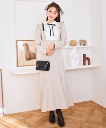 WILLSELECTION | 配色ヨークマーメイドワンピース(ワンピース)