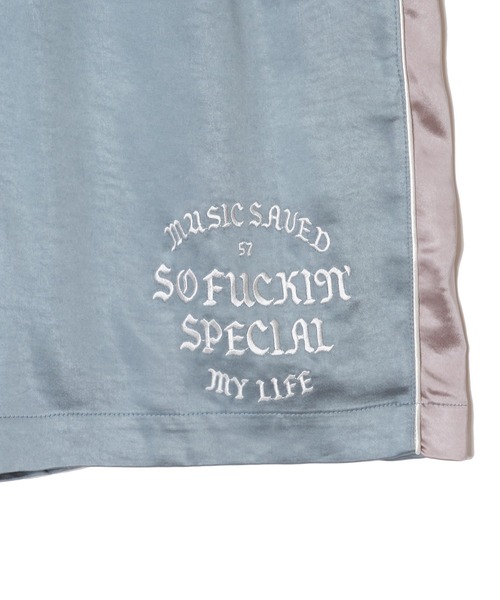 MSML(エムエスエムエル)の「SATIN SHORTS(その他パンツ・メンズ・ライトブルー/ブラック・XL/L/M/S)」の10枚目の写真