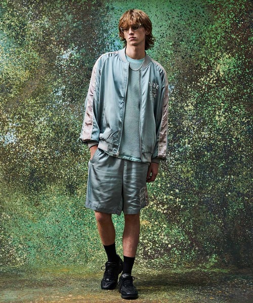 MSML(エムエスエムエル)の「SATIN SHORTS(その他パンツ・メンズ・ライトブルー/ブラック・XL/L/M/S)」の12枚目の写真