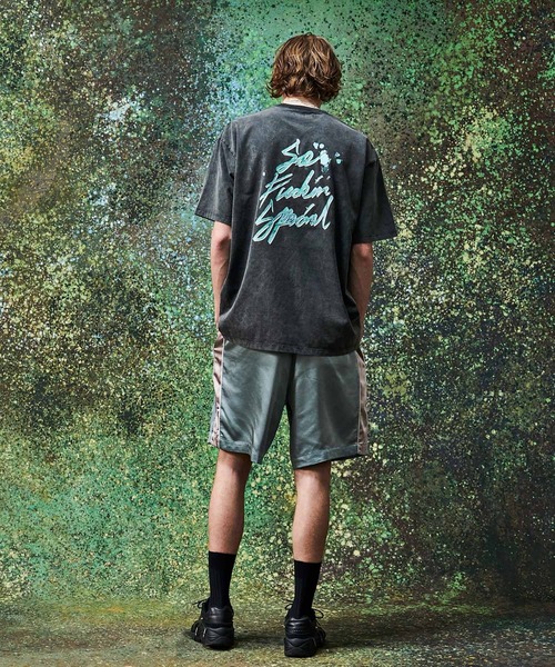 MSML(エムエスエムエル)の「SATIN SHORTS(その他パンツ・メンズ・ライトブルー/ブラック・XL/L/M/S)」の5枚目の写真