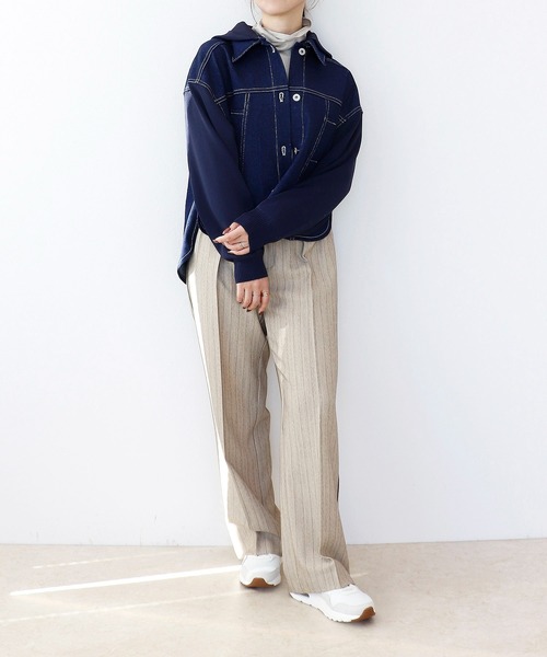 tシャツ コットンカシミヤ プレミアムタートルトップス レディース セール】コットンカシミヤ プレミアムタートルトップス（Tシャツ