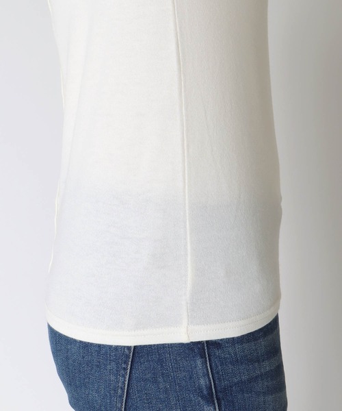 セール】コットンカシミヤ プレミアムタートルトップス（Tシャツ
