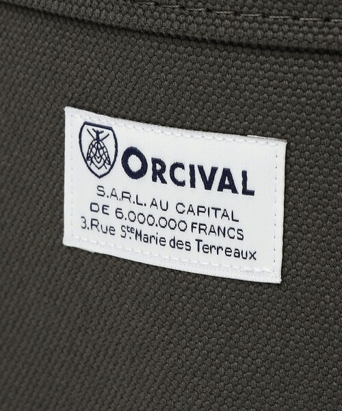 ORCIVAL(オーシバル)の「ORCIVAL: トートバッグ S 25SS(トートバッグ・レディース・オフホワイト/ダークグレー・ONE SIZE)」の7枚目の写真