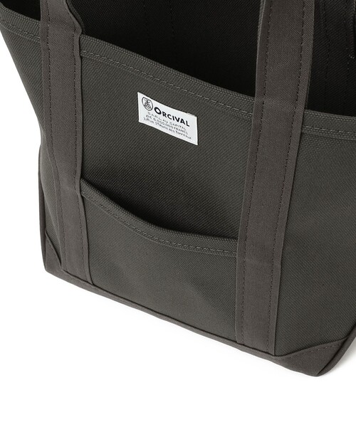ORCIVAL(オーシバル)の「ORCIVAL: トートバッグ S 25SS(トートバッグ・レディース・オフホワイト/ダークグレー・ONE SIZE)」の8枚目の写真