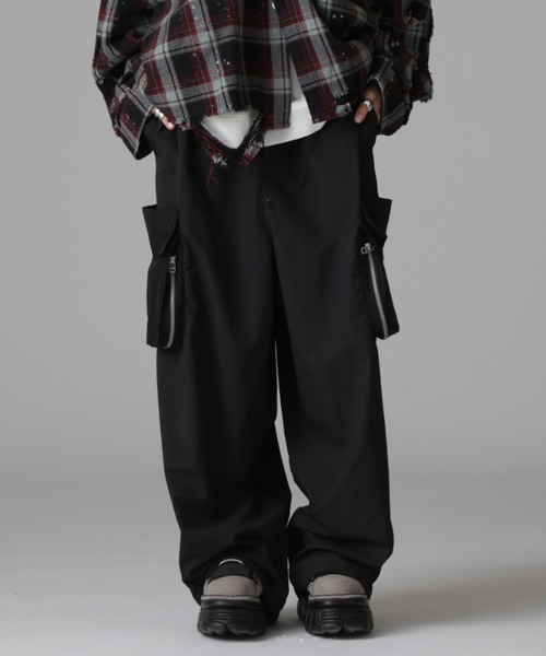 DANKE SCHON(ダンケシェーン)の「DankeSchon/ダンケシェーン/SWITCH NYLON CARGO(その他パンツ・レディース・ブラック・M/L)」の2枚目の写真