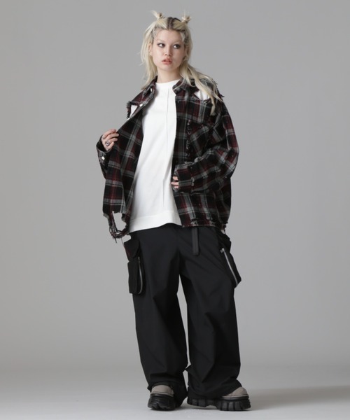 DANKE SCHON(ダンケシェーン)の「DankeSchon/ダンケシェーン/SWITCH NYLON CARGO(その他パンツ・レディース・ブラック・M/L)」の10枚目の写真