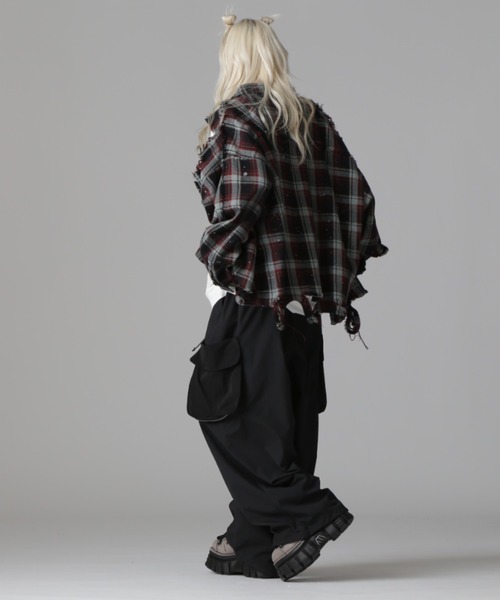 DANKE SCHON(ダンケシェーン)の「DankeSchon/ダンケシェーン/SWITCH NYLON CARGO(その他パンツ・レディース・ブラック・M/L)」の12枚目の写真
