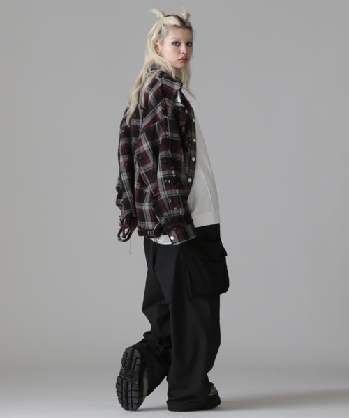 DANKE SCHON(ダンケシェーン)の「DankeSchon/ダンケシェーン/SWITCH NYLON CARGO(その他パンツ・レディース・ブラック・M/L)」の13枚目の写真