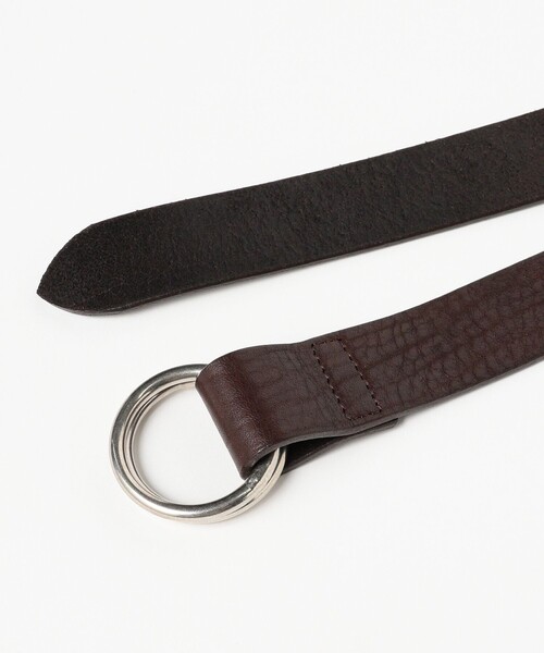 BEAMS（ビームス）の「Wリング ベルト（ベルト・メンズ・ブラック/ダークブラウン・MEDIUM/LARGE）」の8枚目の写真