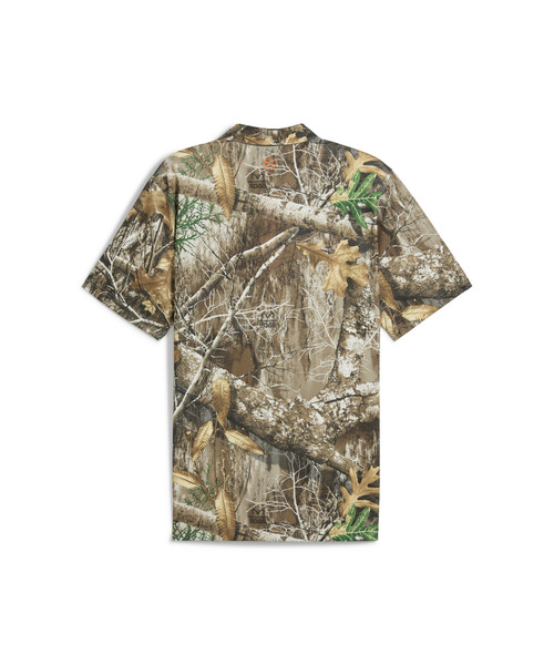 PUMA(プーマ)の「PUMA プーマ メンズ ゴルフ PUMA x REALTREE カモ 半袖 ポロシャツ(ポロシャツ・メンズ・グリーン系その他・SMALL/X-LARGE/LARGE/MEDIUM/X-SMALL)」の2枚目の写真