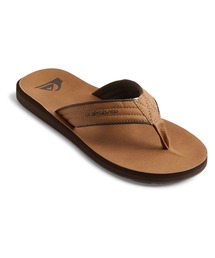 Quiksilver（クイックシルバー）の「CARVER NUBUCK /クイックシルバーヌバックサンダル（ビーチサンダル）（サンダル）」