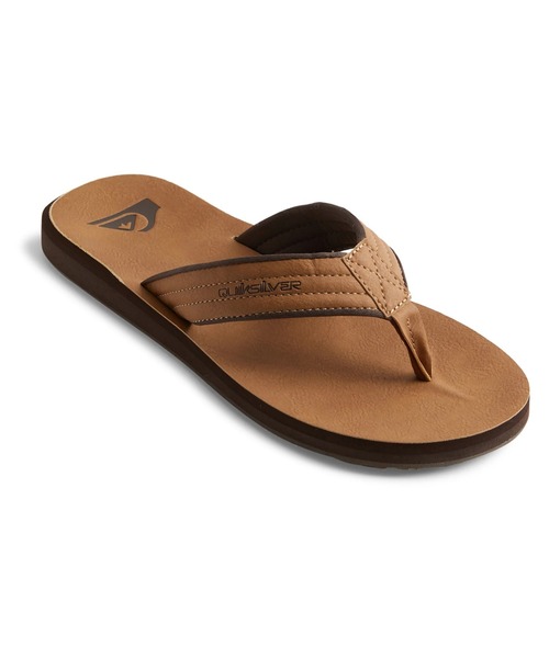 Quiksilver（クイックシルバー）の「CARVER NUBUCK /クイックシルバーヌバックサンダル（ビーチサンダル）（サンダル・メンズ・ベージュ/ブラウン/ブラック・27cm/28cm/26cm/25cm）」の3枚目の写真