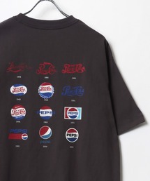 PEPSI 半袖スポーツシャツ PETIT 17 Lサイズ？ 企業Tシャツtシャツpepsiペプシ刺繍ワンポイントロゴ古着
