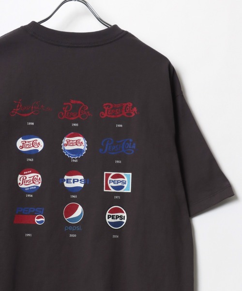 PEPSI(ペプシ)の「PEPSI×DISCUS/ペプシ×ディスカス コラボ オーバーサイズ ヴィンテージ ロゴプリント 半袖Tシャツ レディース メンズ(Tシャツ/カットソー・メンズ・ブラック系その他2/ブラック/ブラック系その他/ホワイト系その他2/ホワイト/ホワイト系その他・M/L)」の5枚目の写真