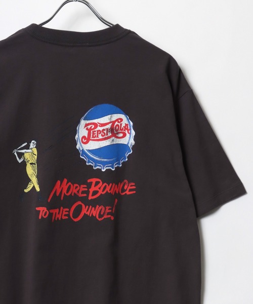PEPSI(ペプシ)の「PEPSI×DISCUS/ペプシ×ディスカス コラボ オーバーサイズ ヴィンテージ ロゴプリント 半袖Tシャツ レディース メンズ(Tシャツ/カットソー・メンズ・ブラック系その他2/ブラック/ブラック系その他/ホワイト系その他2/ホワイト/ホワイト系その他・M/L)」の6枚目の写真