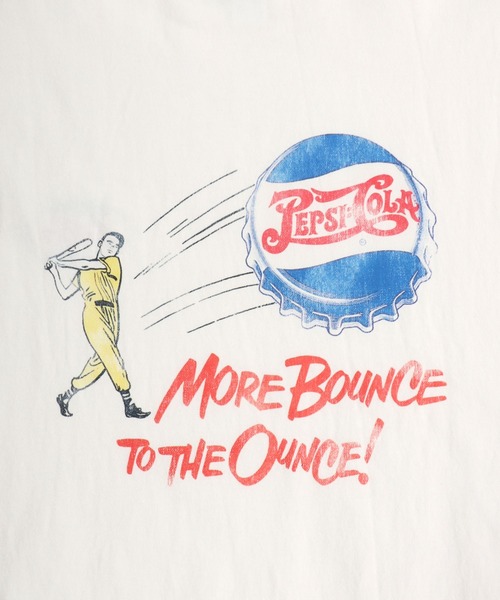 PEPSI(ペプシ)の「PEPSI×DISCUS/ペプシ×ディスカス コラボ オーバーサイズ ヴィンテージ ロゴプリント 半袖Tシャツ レディース メンズ(Tシャツ/カットソー・メンズ・ブラック系その他2/ブラック/ブラック系その他/ホワイト系その他2/ホワイト/ホワイト系その他・M/L)」の22枚目の写真