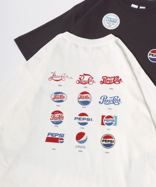 PEPSI(ペプシ)の「PEPSI×DISCUS/ペプシ×ディスカス コラボ オーバーサイズ ヴィンテージ ロゴプリント 半袖Tシャツ レディース メンズ(Tシャツ/カットソー・メンズ・ブラック系その他2/ブラック/ブラック系その他/ホワイト系その他2/ホワイト/ホワイト系その他・M/L)」の13枚目の写真