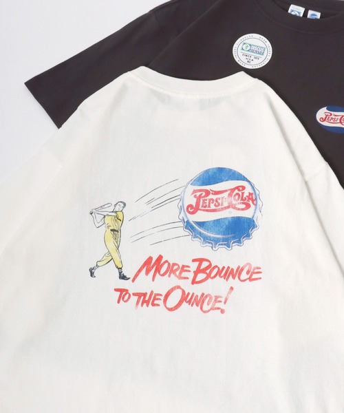 PEPSI(ペプシ)の「PEPSI×DISCUS/ペプシ×ディスカス コラボ オーバーサイズ ヴィンテージ ロゴプリント 半袖Tシャツ レディース メンズ(Tシャツ/カットソー・メンズ・ブラック系その他2/ブラック/ブラック系その他/ホワイト系その他2/ホワイト/ホワイト系その他・M/L)」の14枚目の写真