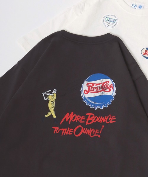 PEPSI(ペプシ)の「PEPSI×DISCUS/ペプシ×ディスカス コラボ オーバーサイズ ヴィンテージ ロゴプリント 半袖Tシャツ レディース メンズ(Tシャツ/カットソー・メンズ・ブラック系その他2/ブラック/ブラック系その他/ホワイト系その他2/ホワイト/ホワイト系その他・M/L)」の15枚目の写真
