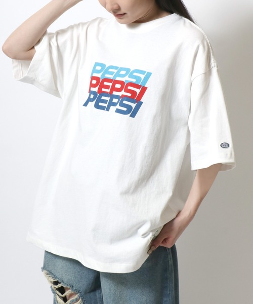 希少 PEPSI × ベッカム コラボ アディダス トレーニングシャツ O DISCUS ATHLETIC×PEPSI】ペプシコラボ / オーバーサイズ 半袖