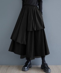 H.TOKYO（エイチトウキョウ）の「レイヤードアシメチュールスカート（スカート）」