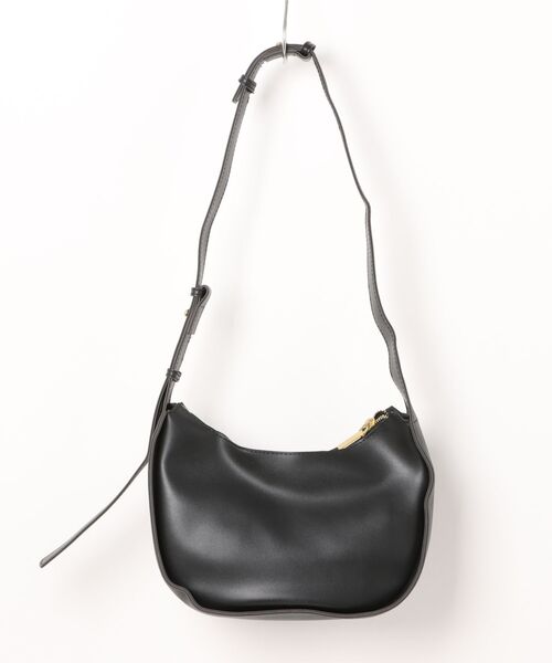 H.TOKYO（エイチトウキョウ）の「H.TOKYO × mimi /ホーボーバッグ（ショルダーバッグ・レディース・ホワイト/ブラック/カーキ・FREE）」の4枚目の写真