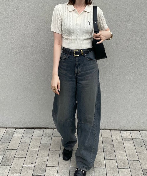 H.TOKYO（エイチトウキョウ）の「H.TOKYO × mimi /ホーボーバッグ（ショルダーバッグ・レディース・ホワイト/ブラック/カーキ・FREE）」の16枚目の写真