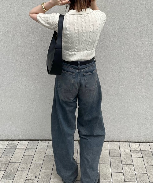 H.TOKYO（エイチトウキョウ）の「H.TOKYO × mimi /ホーボーバッグ（ショルダーバッグ・レディース・ホワイト/ブラック/カーキ・FREE）」の20枚目の写真