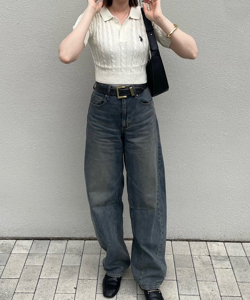 H.TOKYO（エイチトウキョウ）の「H.TOKYO × mimi /ホーボーバッグ（ショルダーバッグ・レディース・ホワイト/ブラック/カーキ・FREE）」の21枚目の写真