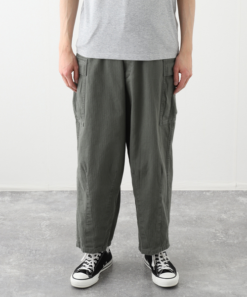 セール】【is-ness / イズネス】 NU MILITARY BALLOON PANTS