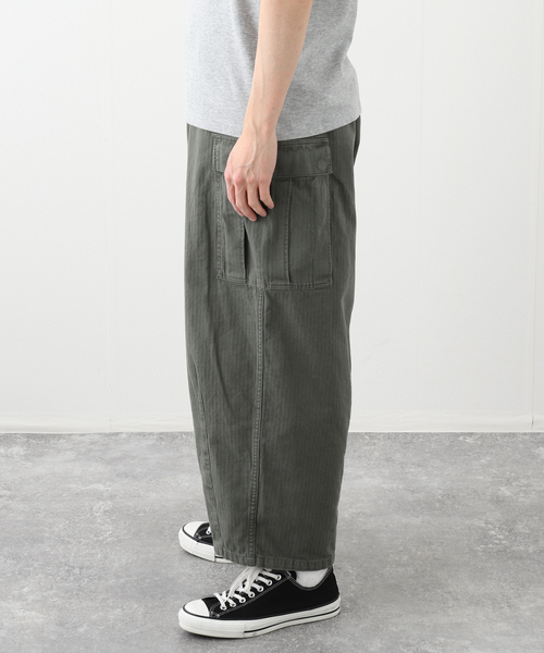 セール】【is-ness / イズネス】 NU MILITARY BALLOON PANTS