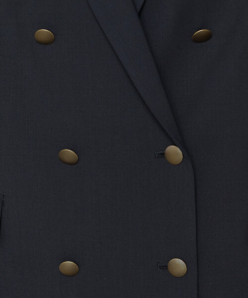 COMME CA（コムサ）の「【セットアップ対応】T／W2WAYストレッチ ジャケット（セットアップ・レディース・ネイビー・9号/11号）」の12枚目の写真