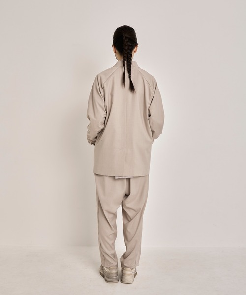 Nora Lily(ノラリリー)の「【Nora Lily】Shadow Stripe Design Jacket(テーラードジャケット・メンズ・ライトベージュ/グレー/ネイビー・FREE)」の21枚目の写真