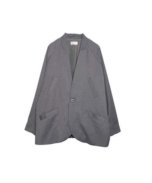 Nora Lily(ノラリリー)の「【Nora Lily】Shadow Stripe Design Jacket(テーラードジャケット・メンズ・ライトベージュ/グレー/ネイビー・FREE)」の12枚目の写真