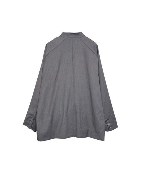 Nora Lily(ノラリリー)の「【Nora Lily】Shadow Stripe Design Jacket(テーラードジャケット・メンズ・ライトベージュ/グレー/ネイビー・FREE)」の13枚目の写真