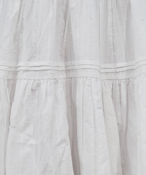 tiptop(ティップトップ)の「【新色登場】チェック/コットンフリルキャミミニワンピース(ワンピース・レディース・オフホワイト/ブラック/ブルー系その他/グレー系その他・FREE)」の8枚目の写真