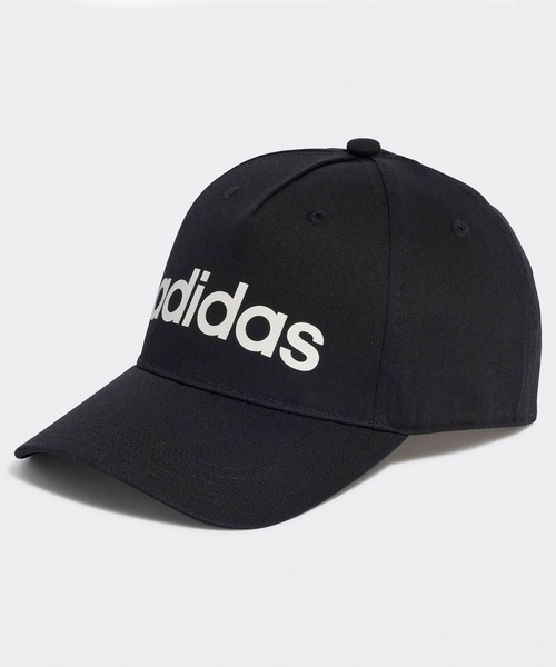 adidas(アディダス)の「adidas/アディダス キャップ デイリーキャップ EVJ90 HT6356(キャップ・メンズ・ブラック×ホワイト・FREE)」の1枚目の写真
