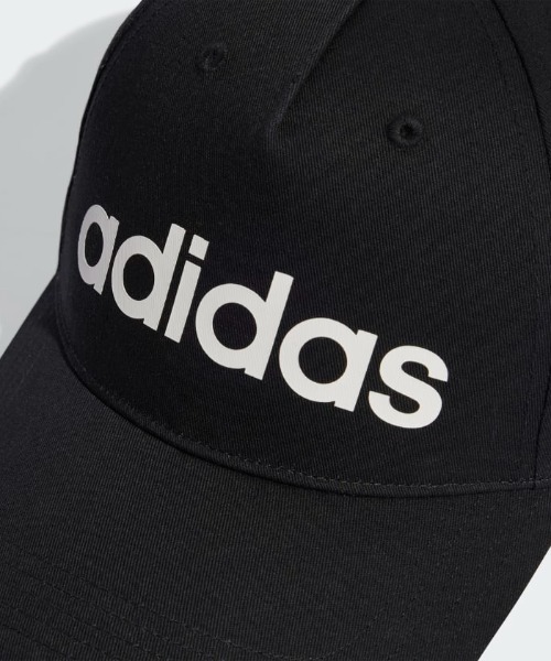 adidas(アディダス)の「adidas/アディダス キャップ デイリーキャップ EVJ90 HT6356(キャップ・メンズ・ブラック×ホワイト・FREE)」の3枚目の写真